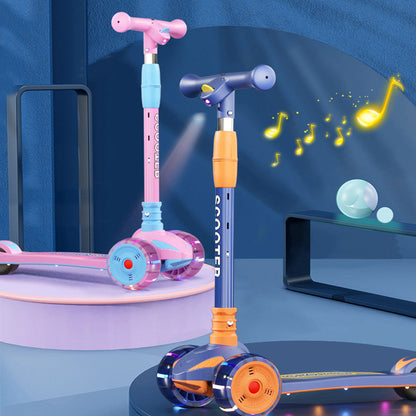 سكوتر كهربائي للأطفال قابل للطي بقدم واحدة