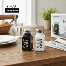 زجاجة ملح وفلفل تقليدي