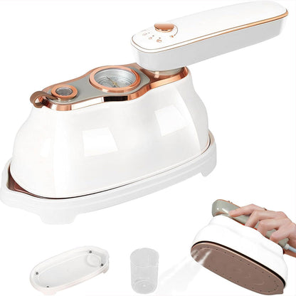 Portable steam iron for home and travel