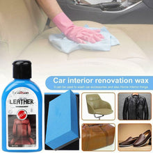 مجموعة كريم تنظيف الجلد للسيارة