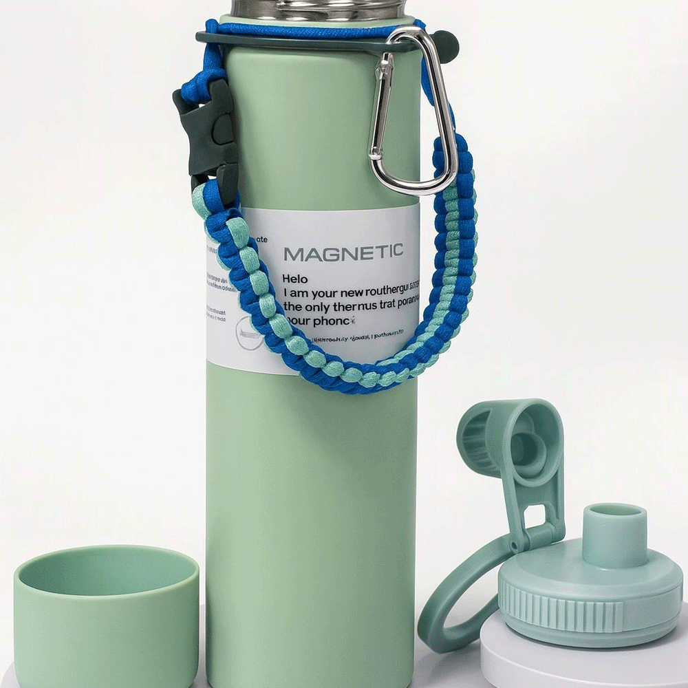 قارورة حرارية مع ستاند هاتف 750ملل