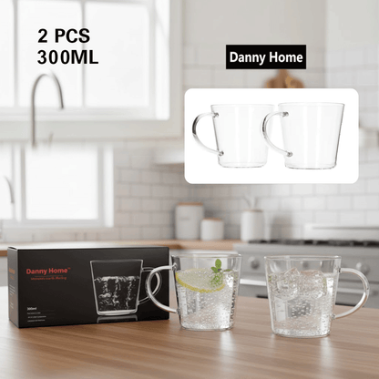 كوب مج زجاجي  بسيط