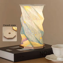 مصباح ورقي قابل للطي