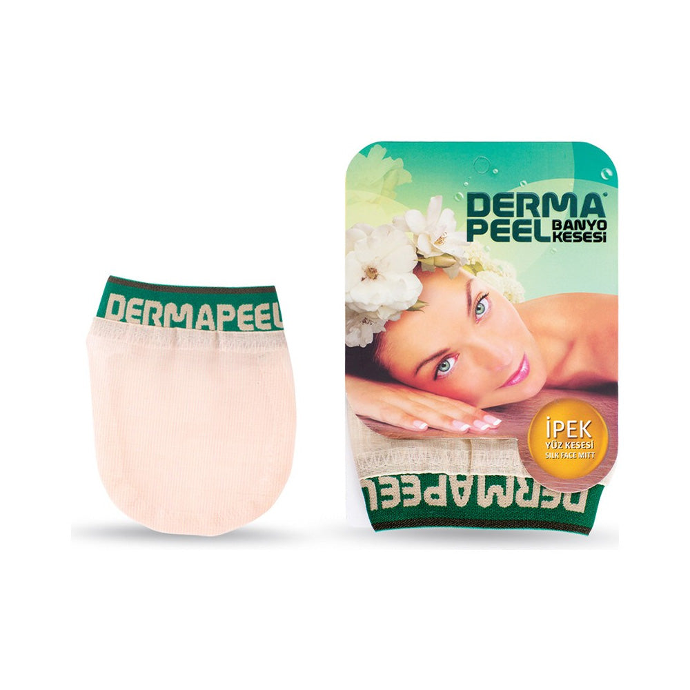 قفاز استحمام من الحرير الطبيعي