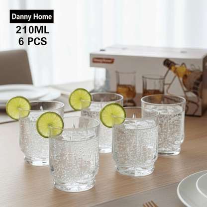 أكواب كريستال إستي 6 قطع 210 مل