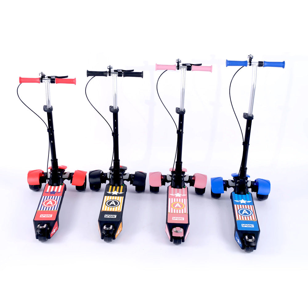 سكوتر للأطفال، قابل للطي وتعديل