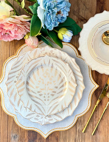 طقم أطباق مائدة فاخر 24 قطعة