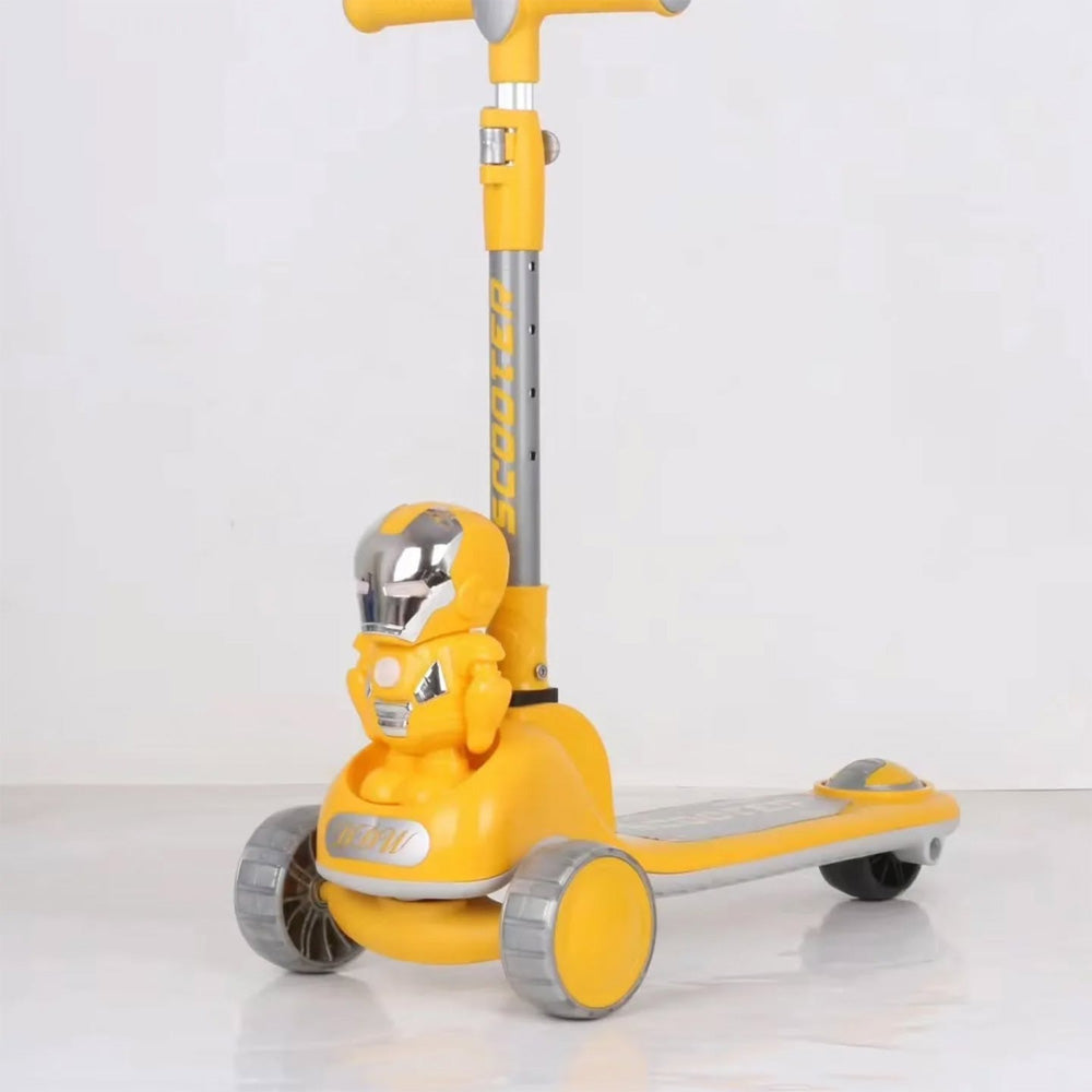 سكوتر الرجل الحديدي القابل للطي للأطفال
