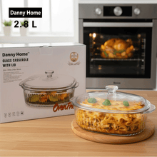 قدر خزفي من زجاج