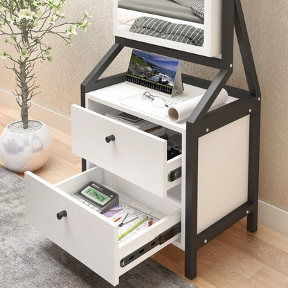 خزانة مجوهرات وماكياج  مع مرآة