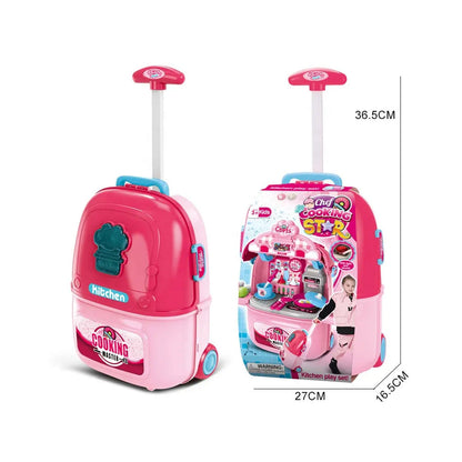 مجموعة ألعاب طبخ 2 في 1 للأطفال