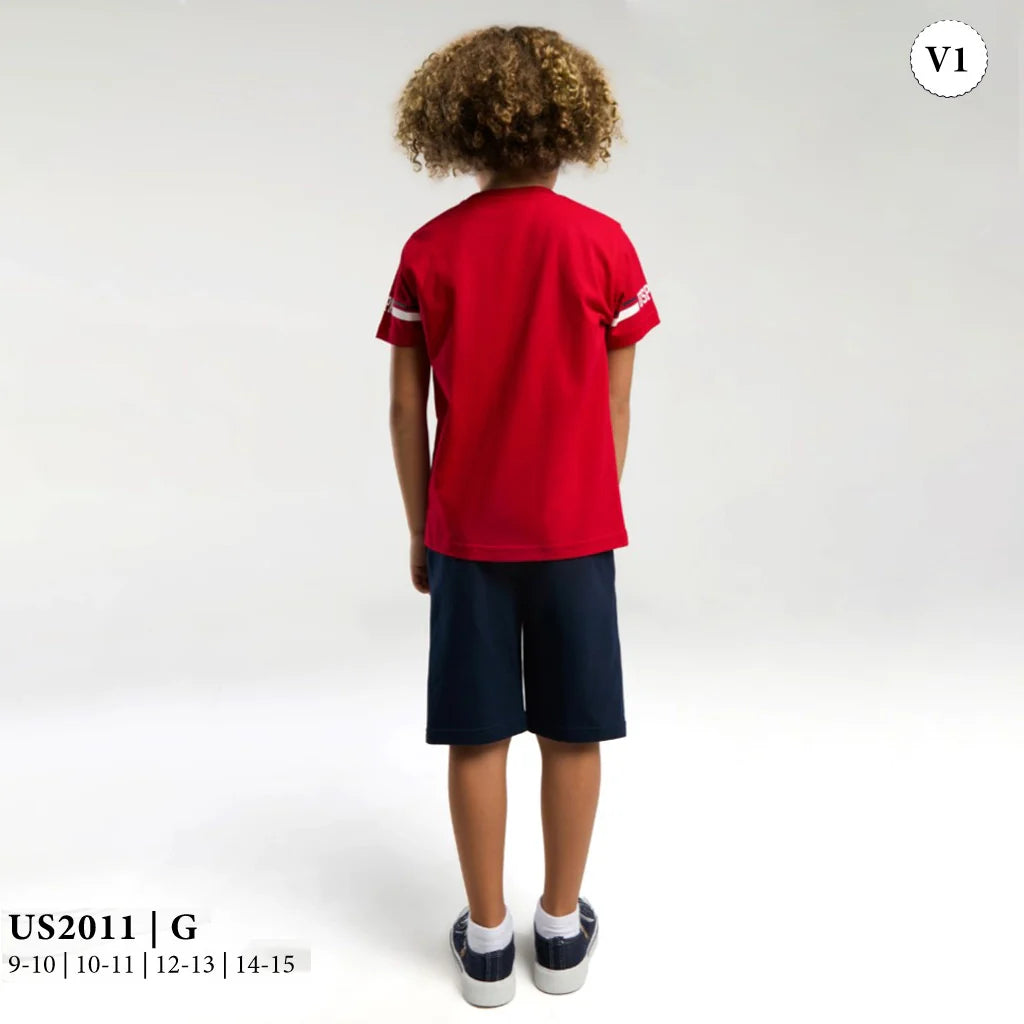 طقم ولادى شورت