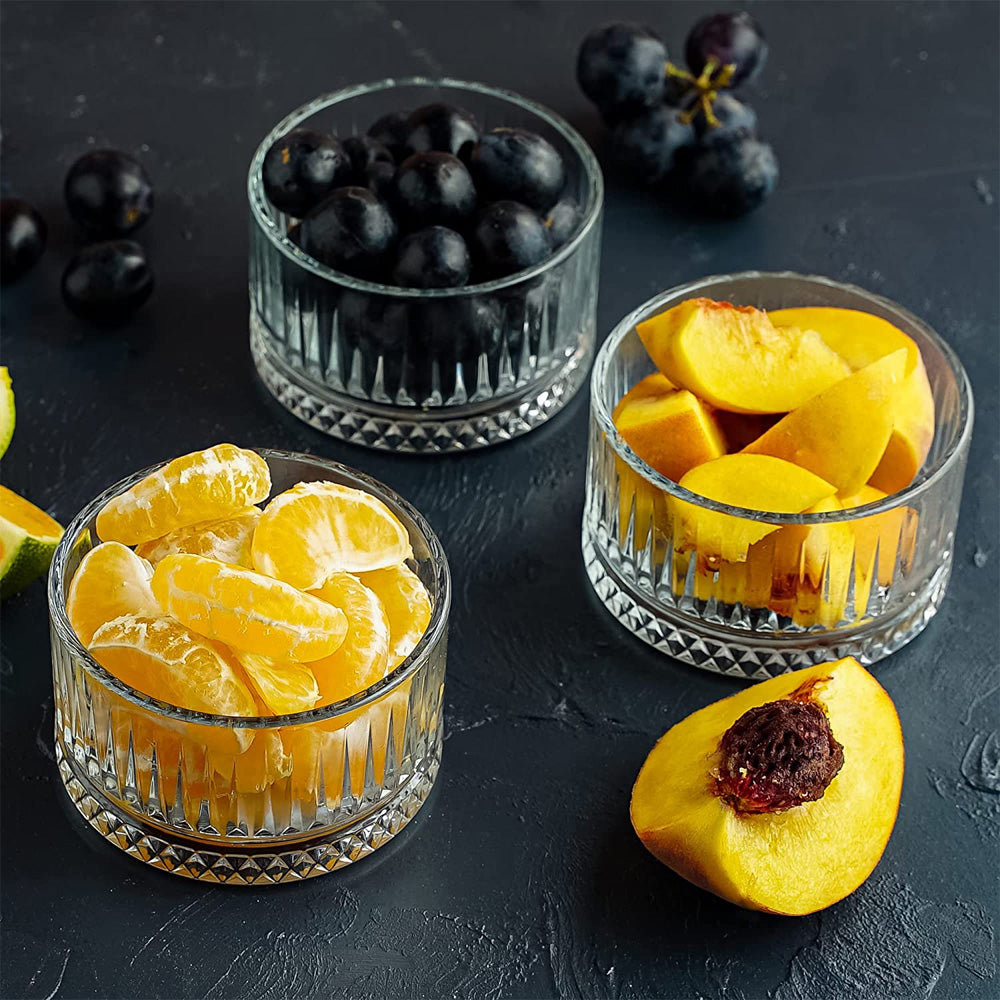 وعاء حلوى كريستالي كلاسيكي