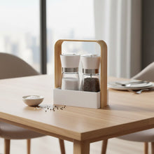 حامل مطحنة الملح والفلفل