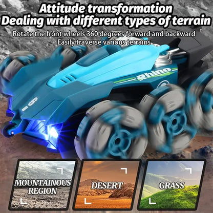 سيارة حيلة بست عجلات