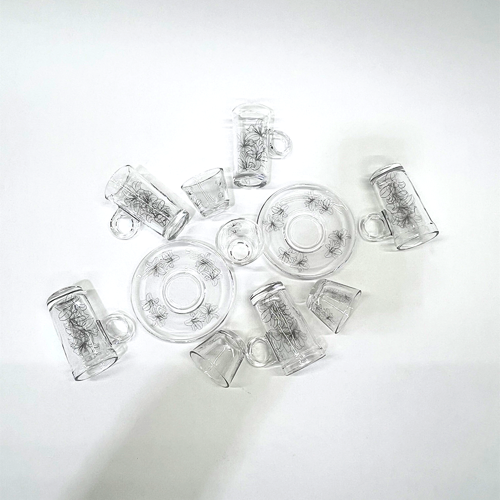 طقم استكانة وفنجان 18قطعة