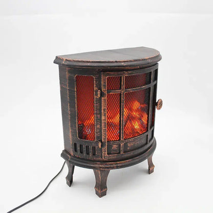 ديكور إضاءة مدفأة الحطب