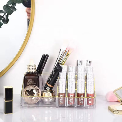 منظم مستحضرات التجميل 16 حجرة 21.7 سم