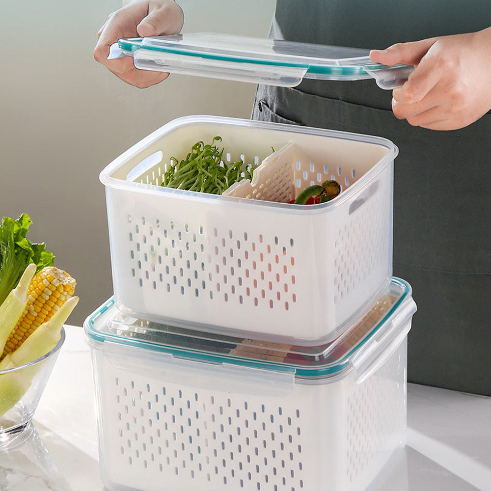 حافظة تخزين سلة تصريف محكمة الغلق