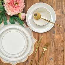 طقم أطباق مائدة فاخر 24 قطعة