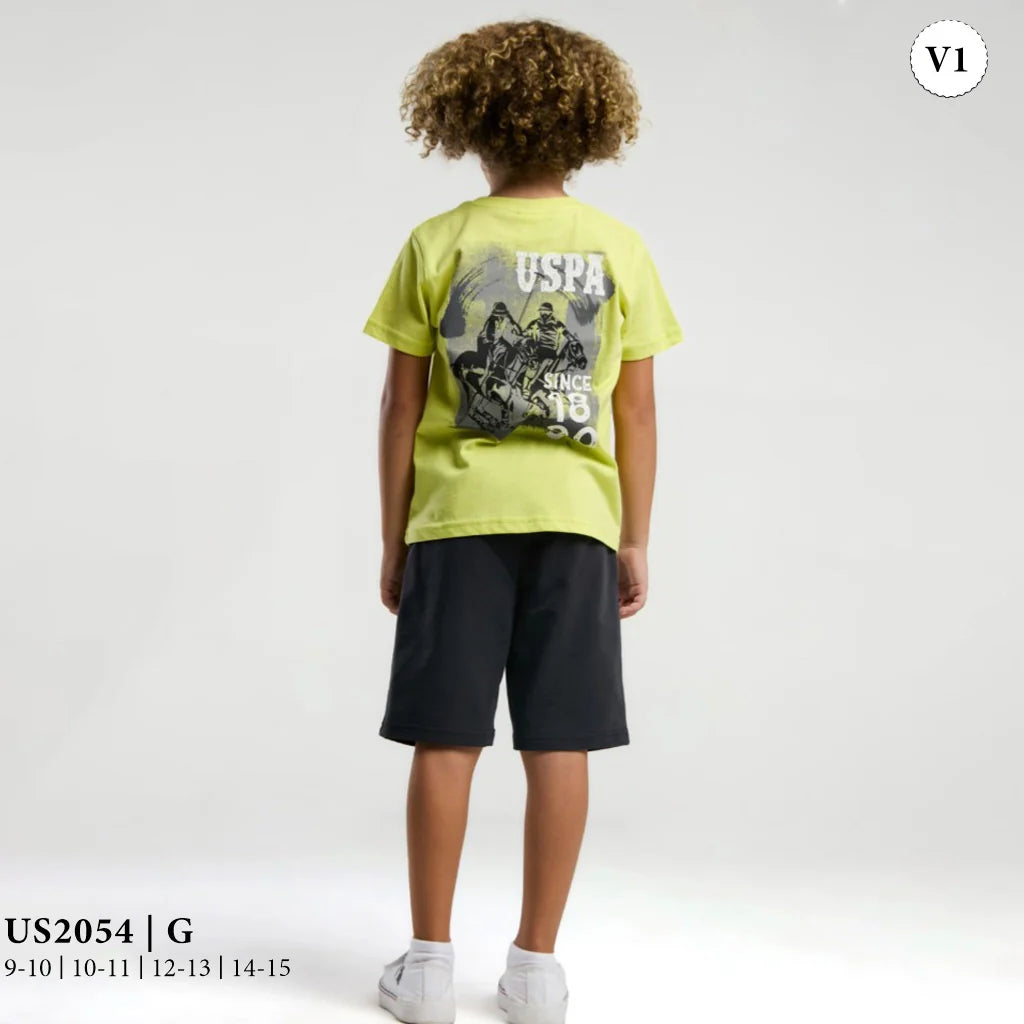 طقم ولادى شورت