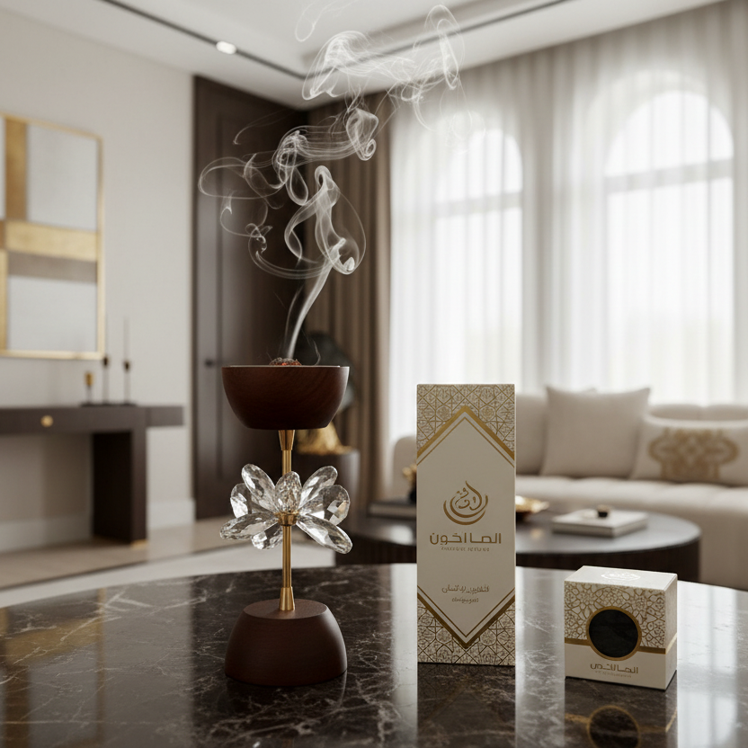 مبخر زهرة كريستال