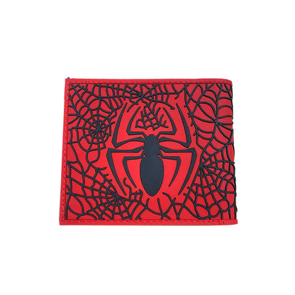 محفظة جلد مطبوعة موديل سبايدرمان