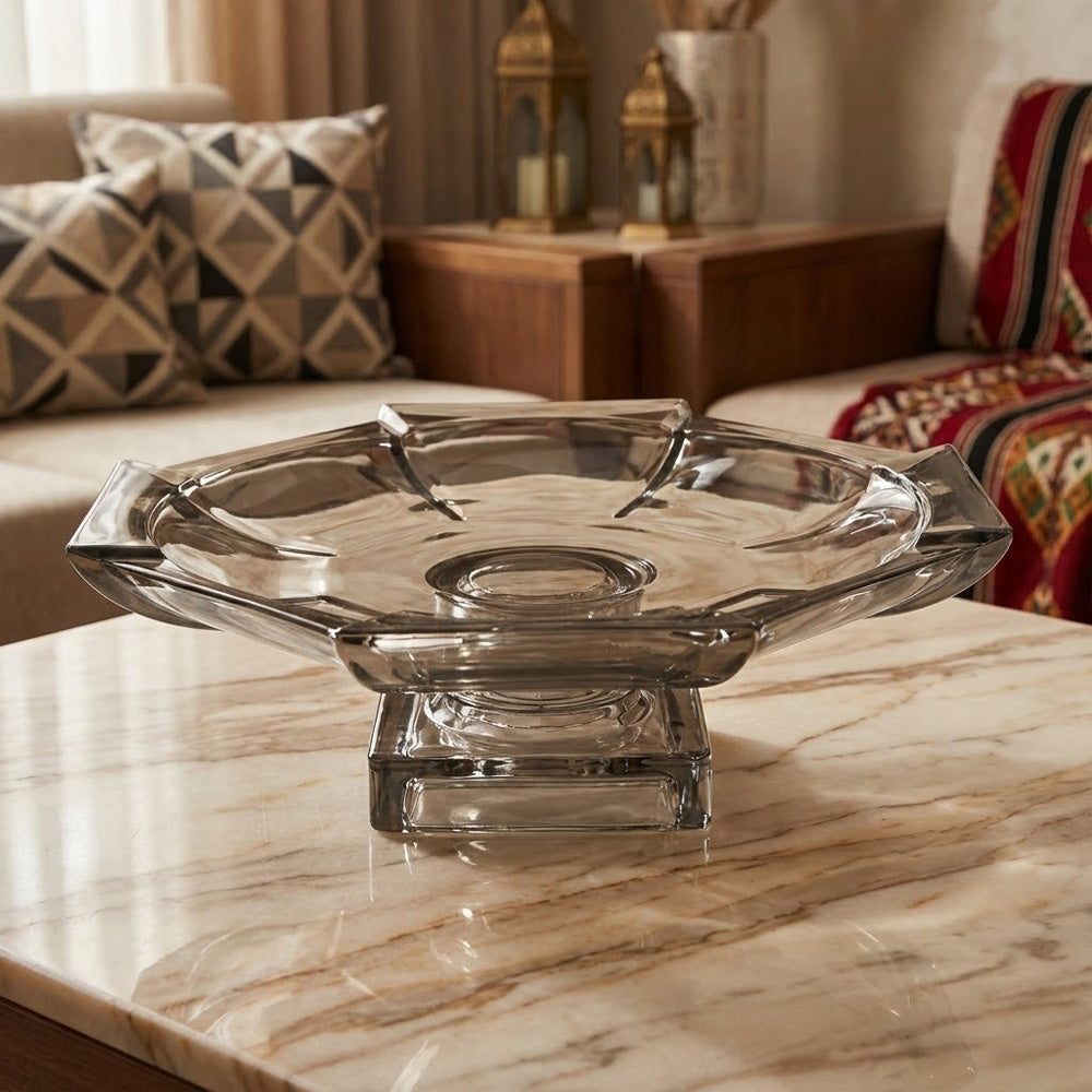 وعاء فاكهة كريستال