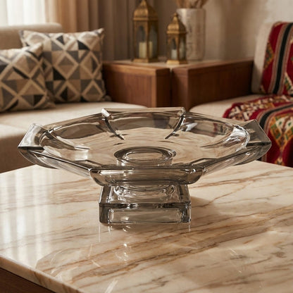 وعاء فاكهة كريستال