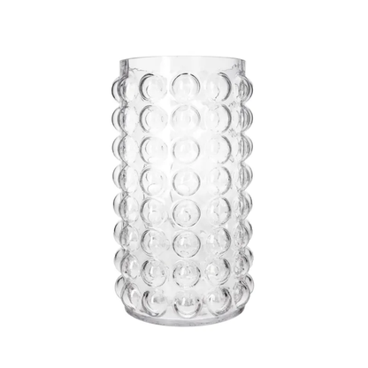 مزهرية زهور زجاجية