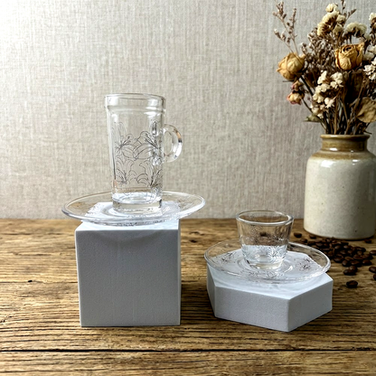 طقم استكانة وفنجان 18قطعة