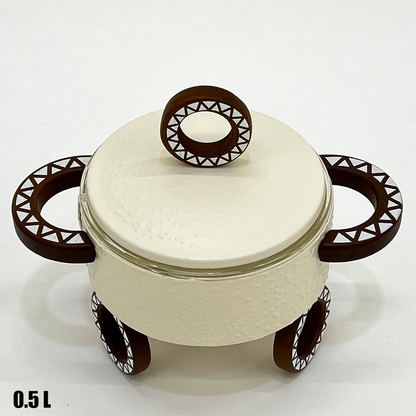 سخان طعام زجاجي صغير 0.5 لتر