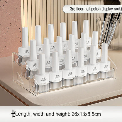 منظم أكريليك شفاف 3 طبقات