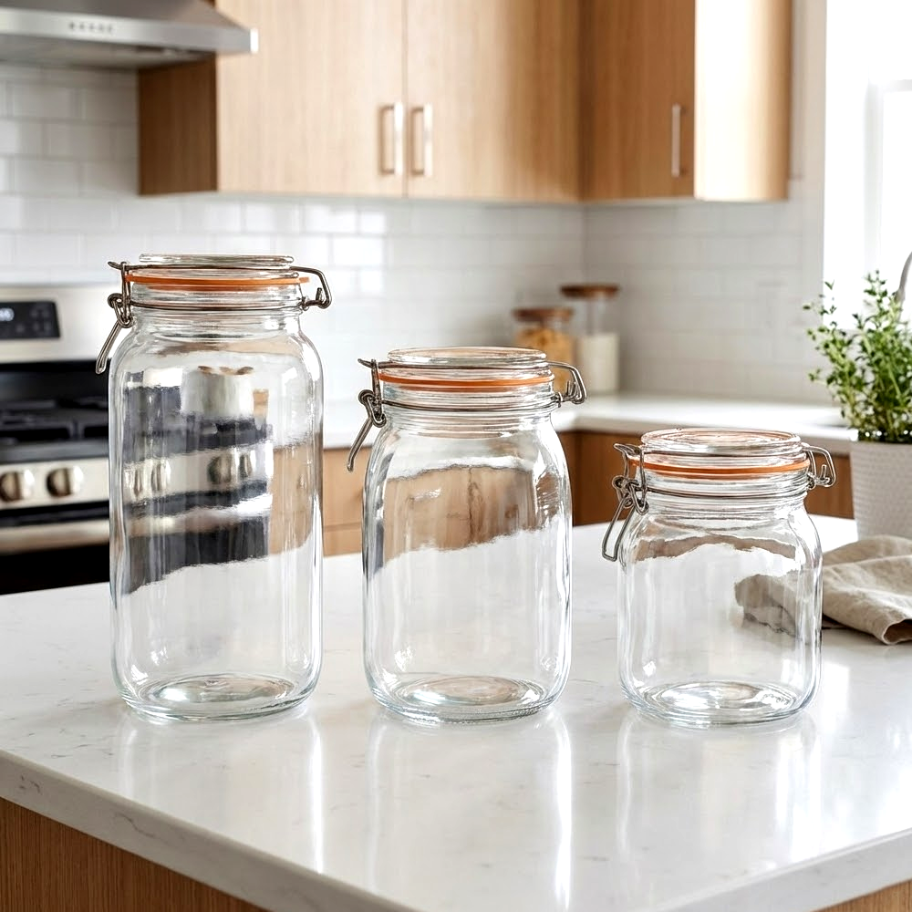 طقم برطمانات محكمة الاغلاق