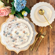 طقم أطباق مائدة فاخر 24 قطعة