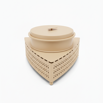 سخان طعام معدني بتصميم هندسي 3لتر