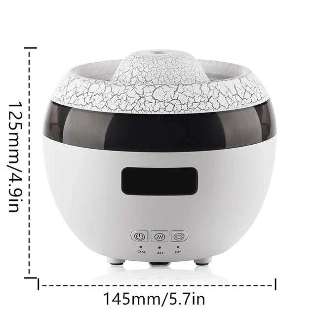 مصباح LED ملون ناشر رائحة ديناميكي 300 مل