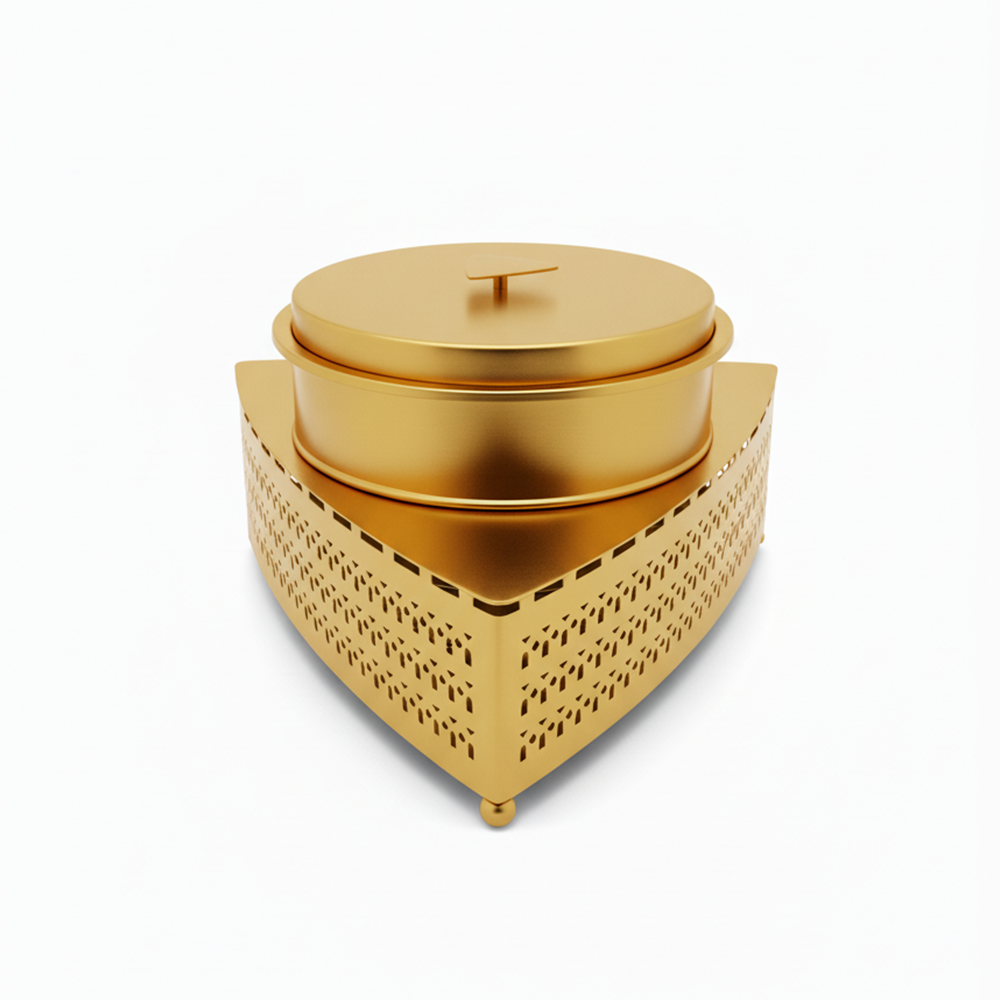 سخان طعام معدني بتصميم هندسي 5لتر