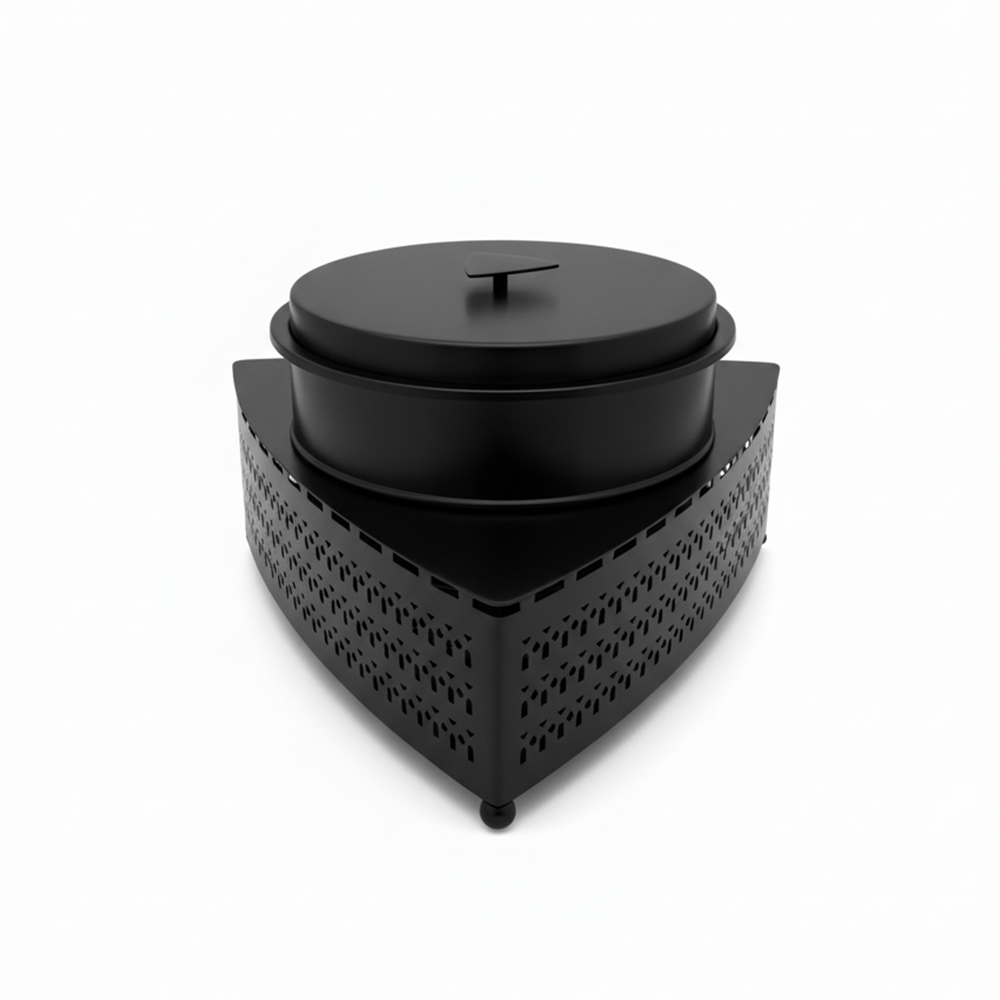 سخان طعام معدني بتصميم هندسي 3لتر