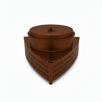 سخان طعام معدني بتصميم هندسي 3لتر