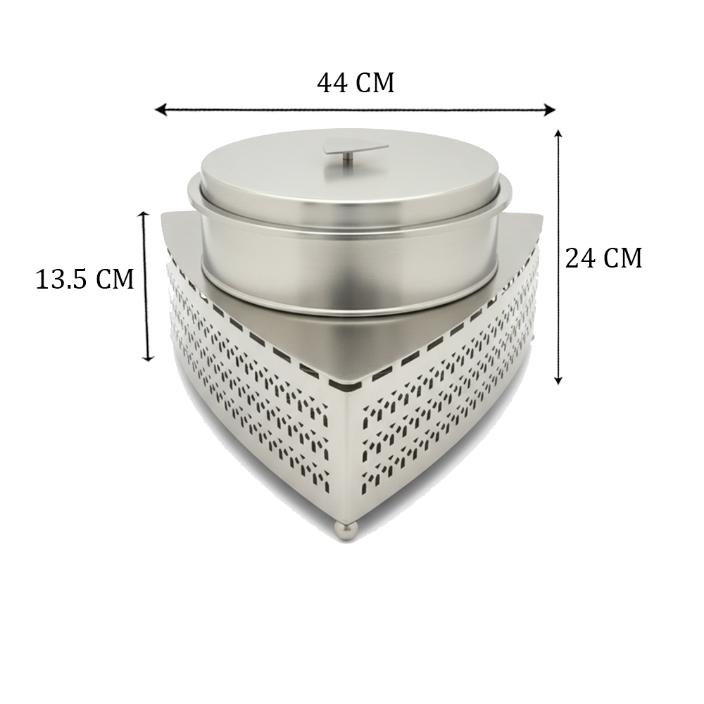 سخان طعام معدني بتصميم هندسي 3لتر