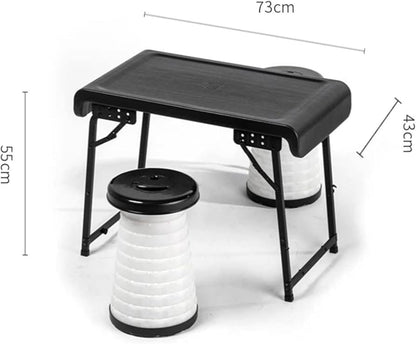 طقم طاولة وكراسي قابلة للطي