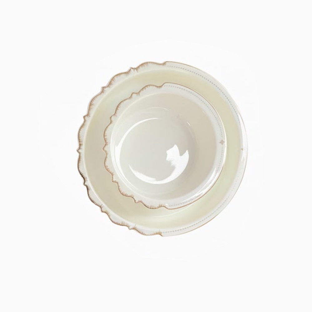 طقم أطباق مائدة فاخر 24 قطعة