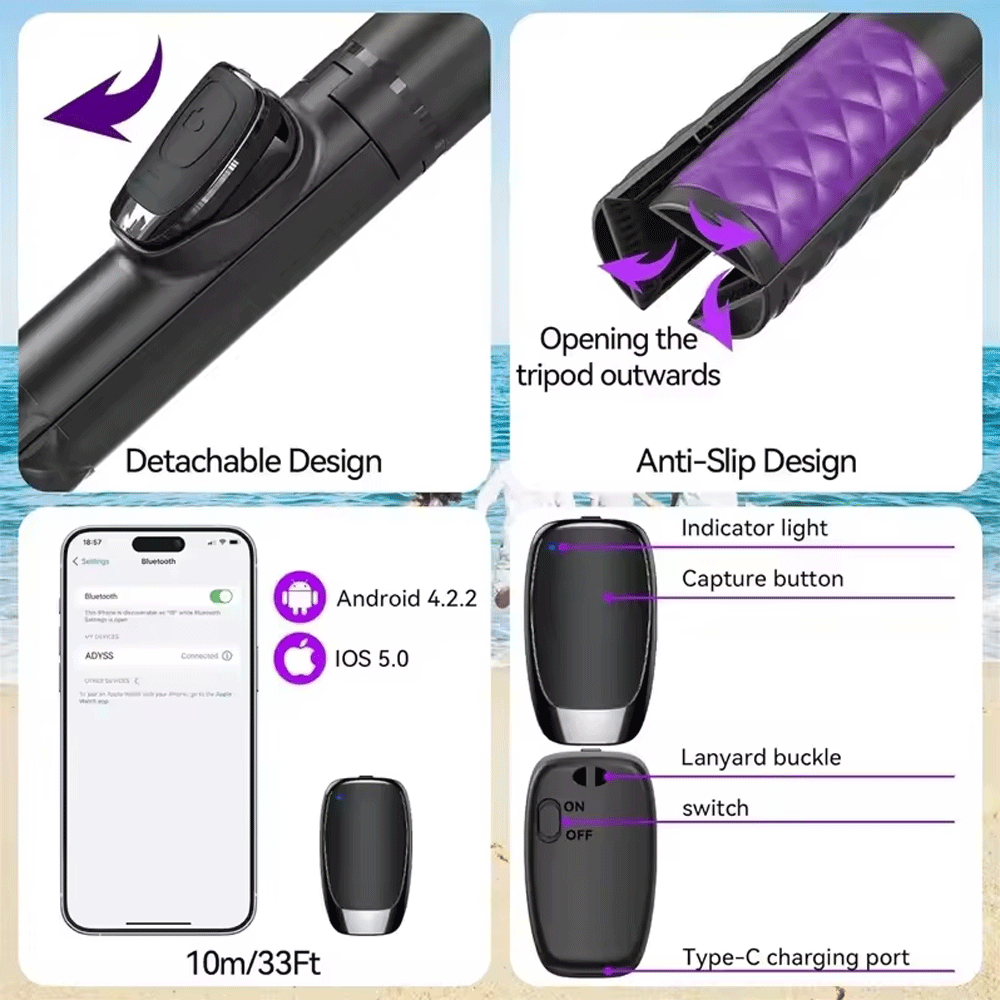 عصا سيلفي A67P-C