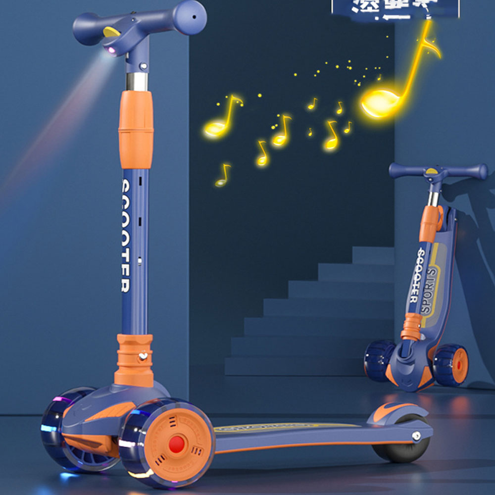 سكوتر كهربائي للأطفال قابل للطي بقدم واحدة