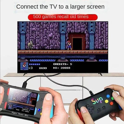 وحدة تحكم ألعاب كلاسيكية محمولة 500 في 1