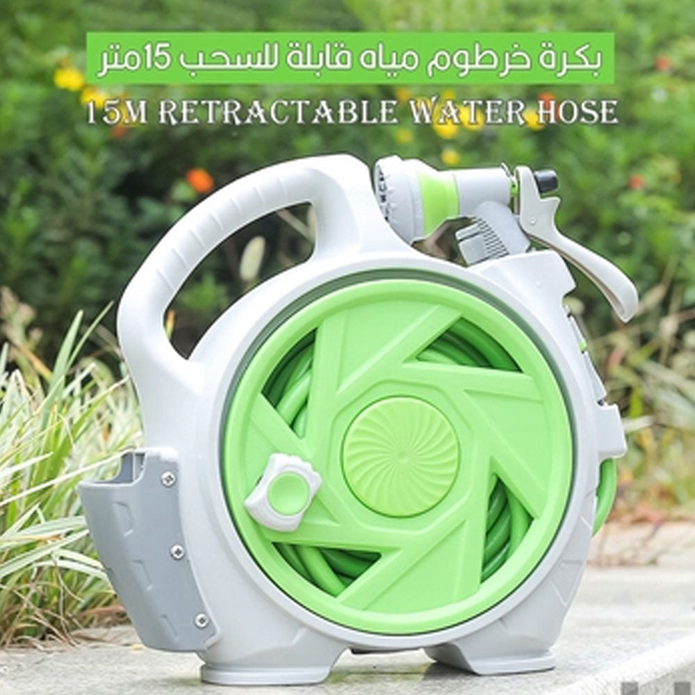 بكرة خرطوم حديقة بلاستيكية