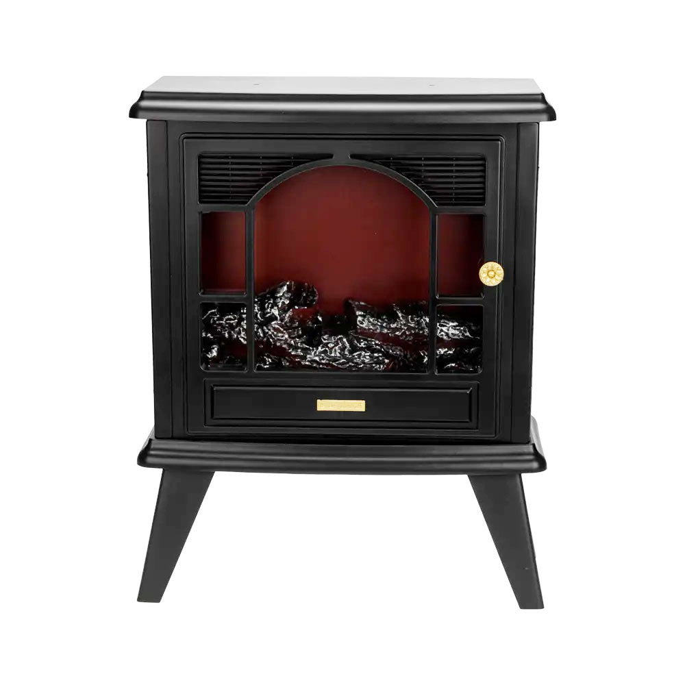 مدفأة ديكورية بإضاءة على شكل نار