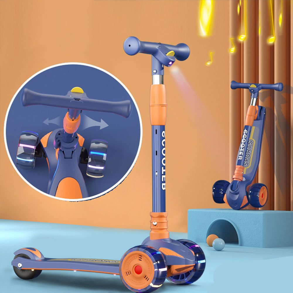 سكوتر كهربائي للأطفال قابل للطي بقدم واحدة