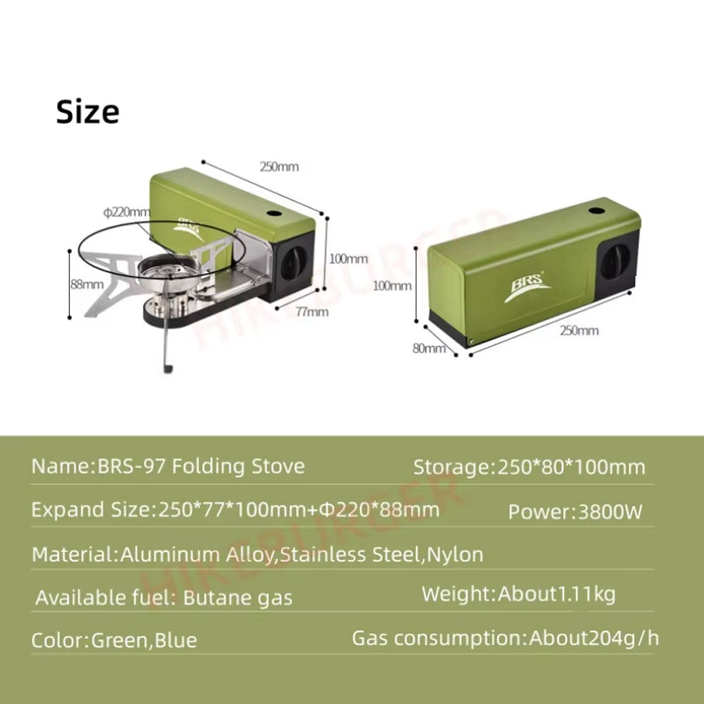 موقد غاز محمول قابل للطي